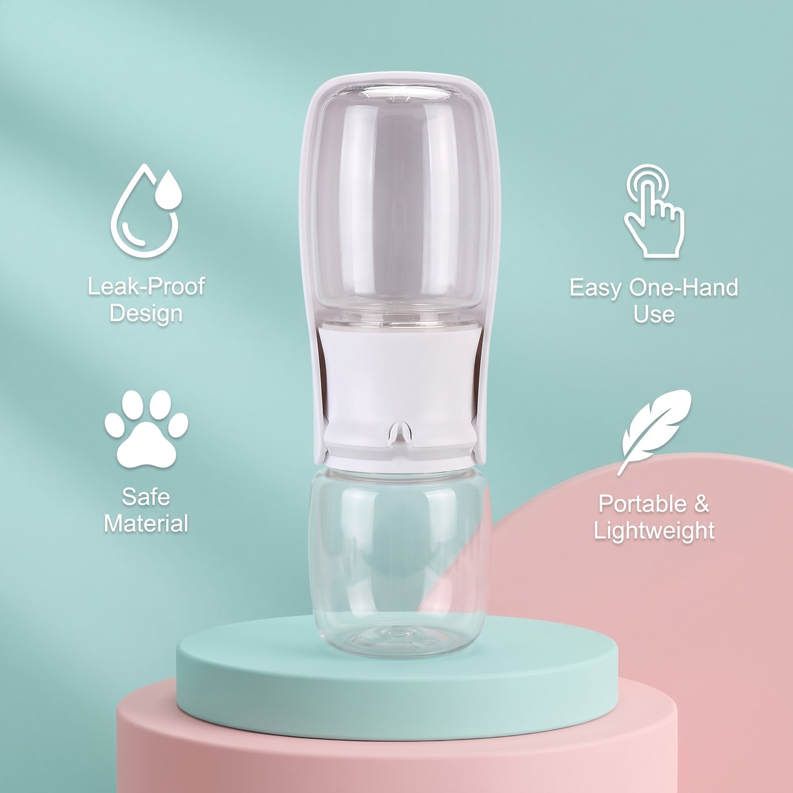 Portable Dog Water Bottle Foldable | Pawora