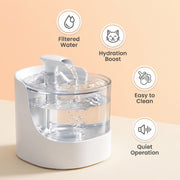 Automatic Cat Water Fountain 2500ML | Pawora