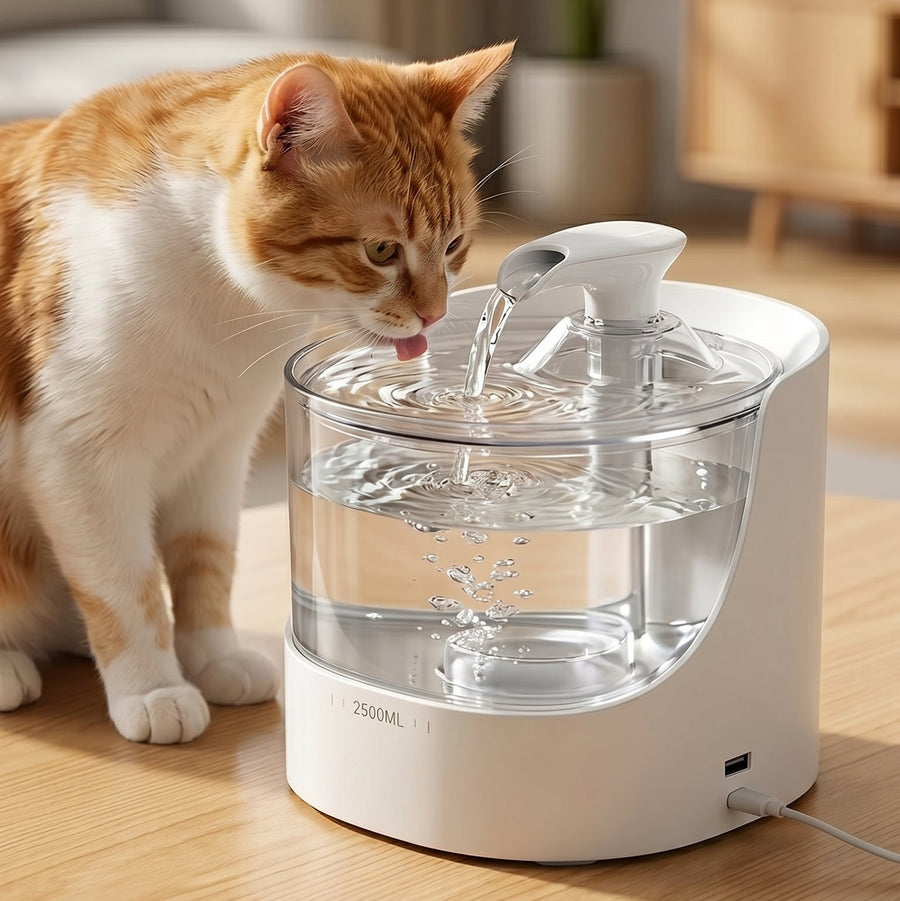 Automatic Cat Water Fountain 2500ML | Pawora